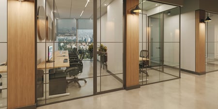 Photo of an office room at Corporativo Neuchâtel in Mexico City